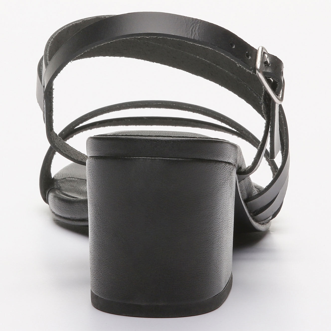 Les Bagatelles Sandales en Cuir Kachina noires - Talon 5,5 cm