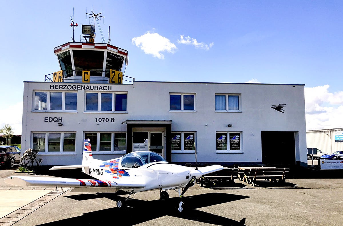 Flugzeug fliegen Crashkurs Herzogenaurach