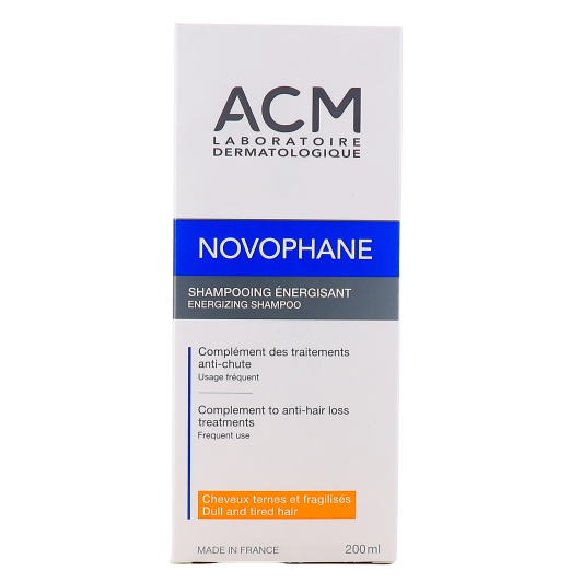 Shampooing énergisant Novophane ACM - Cheveux fins et fragilisés