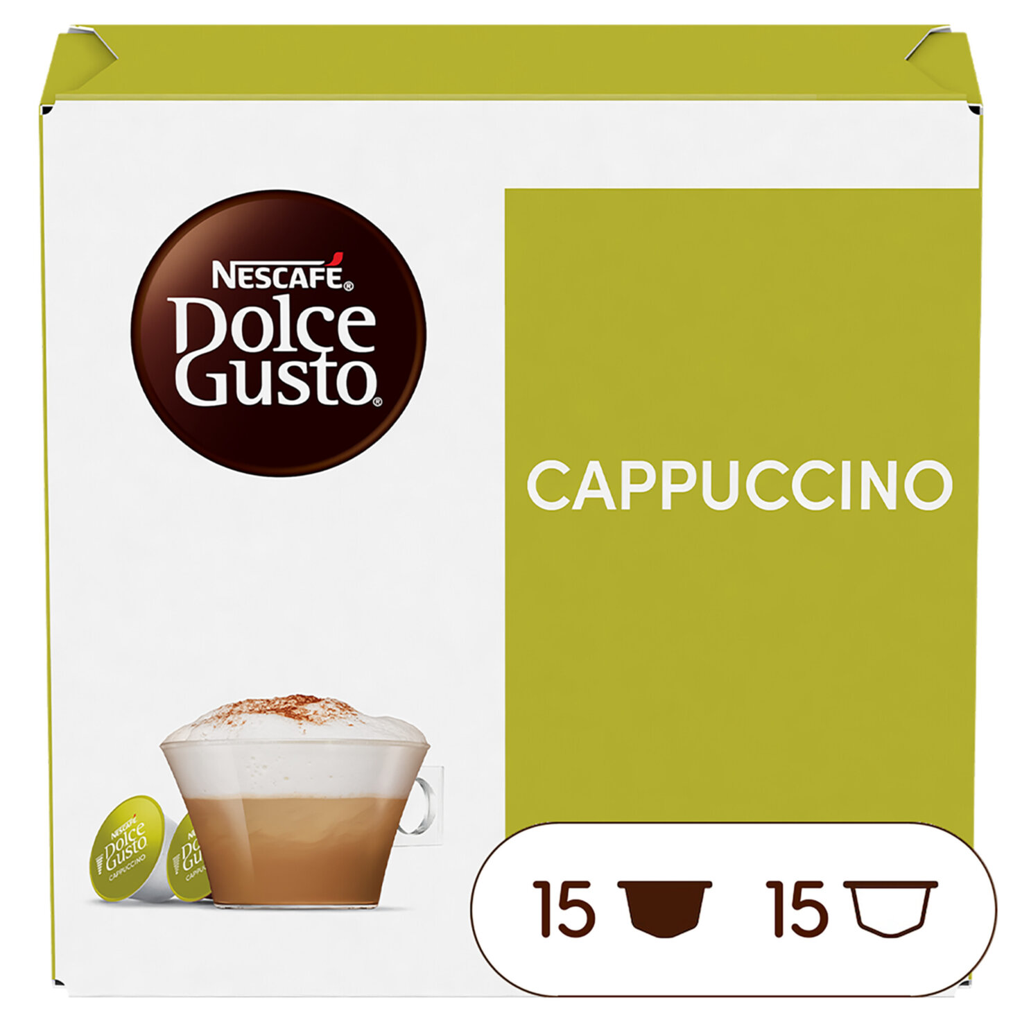 Nescafé Dolce Gusto Cappuccino 30 Kapseln
