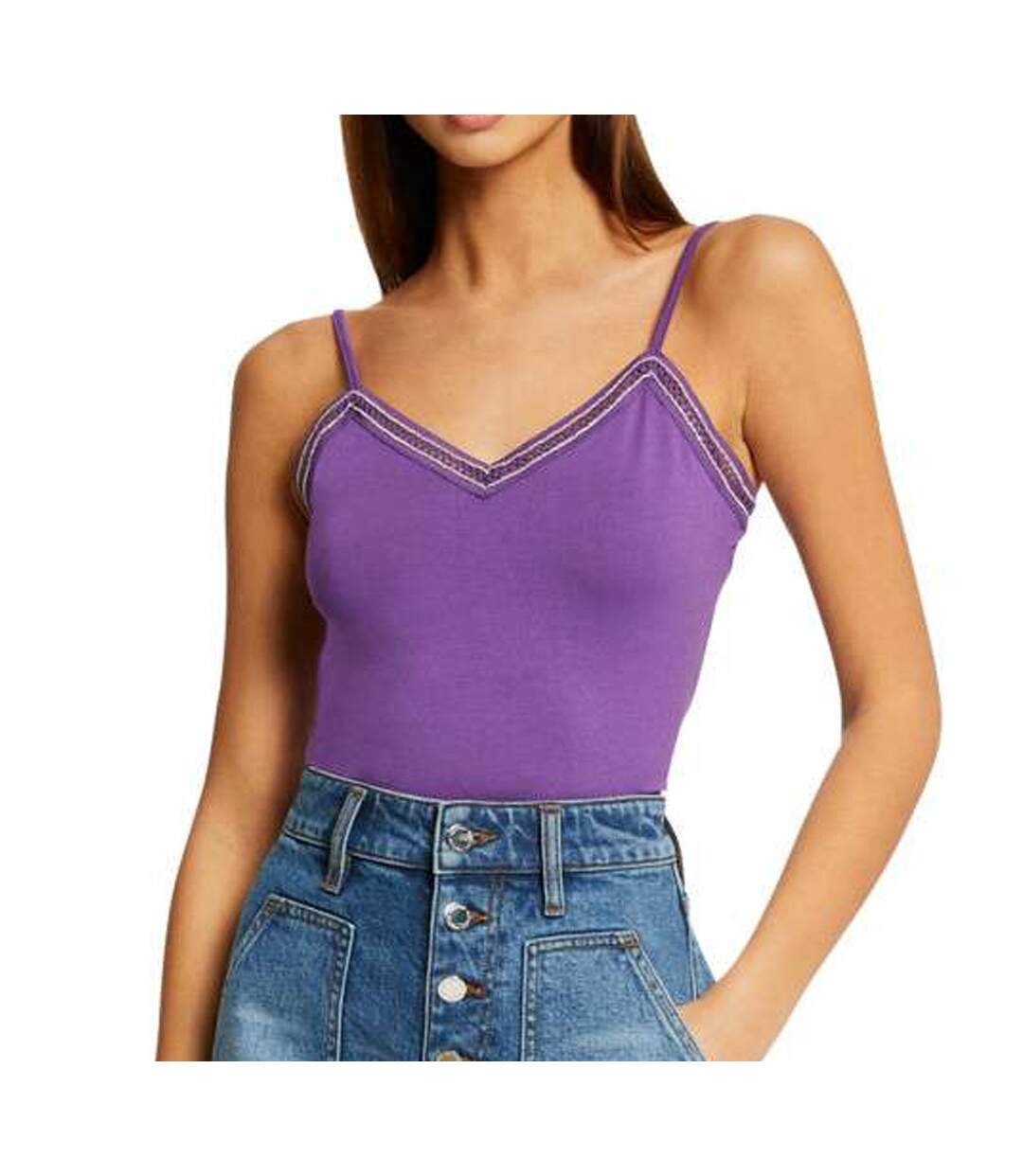 Top Violet Femme Morgan Biks
