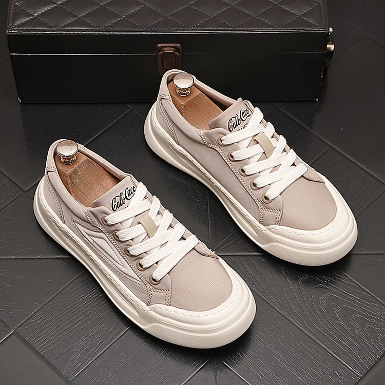 Mr Ozera - Platform Paneel Sneakers