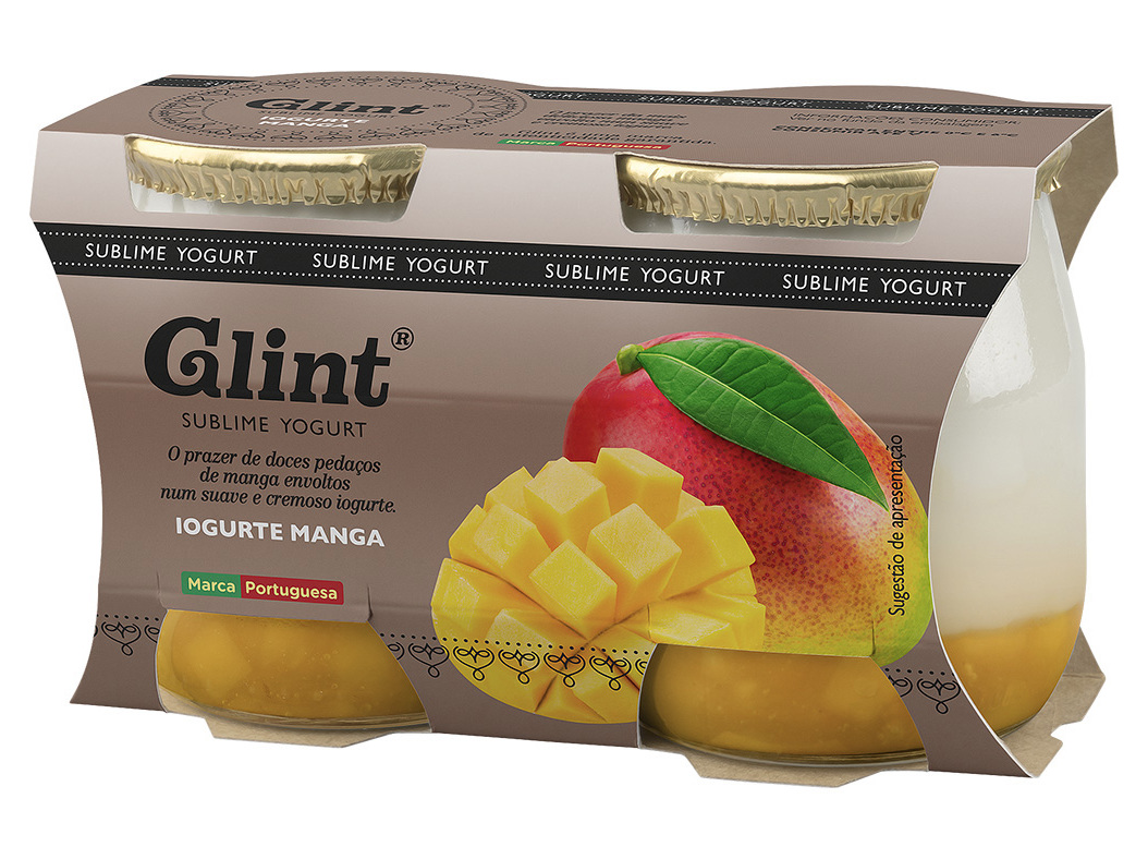 IOGURTE GLINT COPO VIDRO MANGA 2X125G