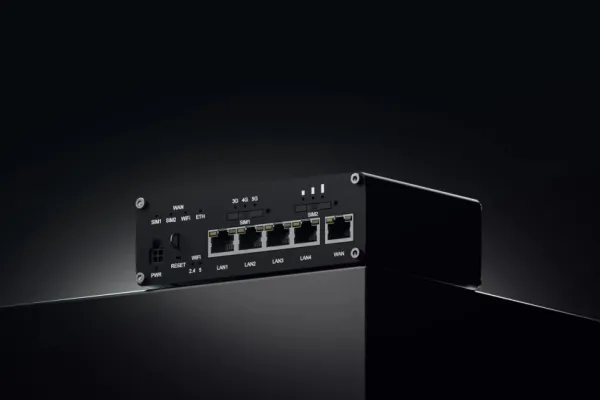 Teltonika RUTC50 - Trådløs router - Wifi 6 - 5G - DIN monterbar på skinne