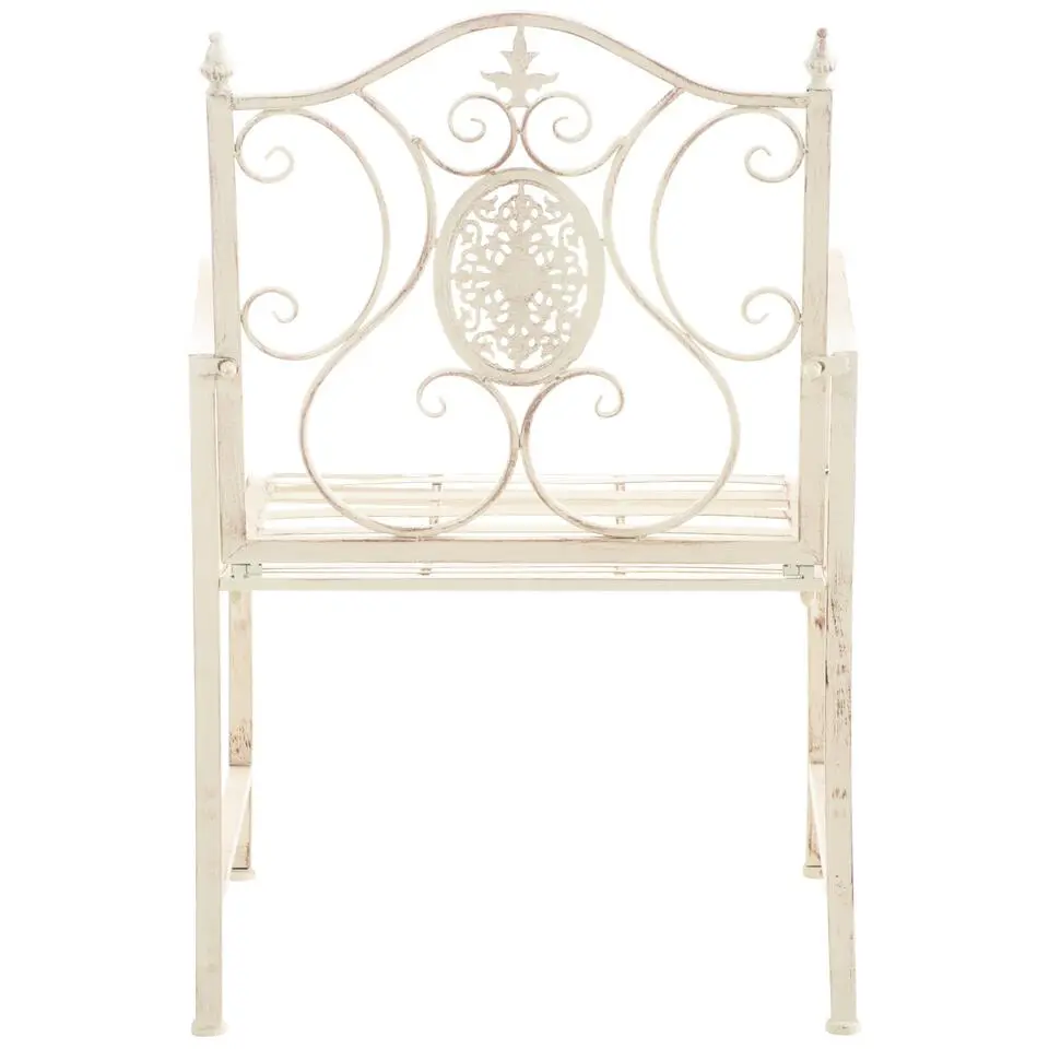 CLP Tuinstoel Punjab Metaal - antiek/creme