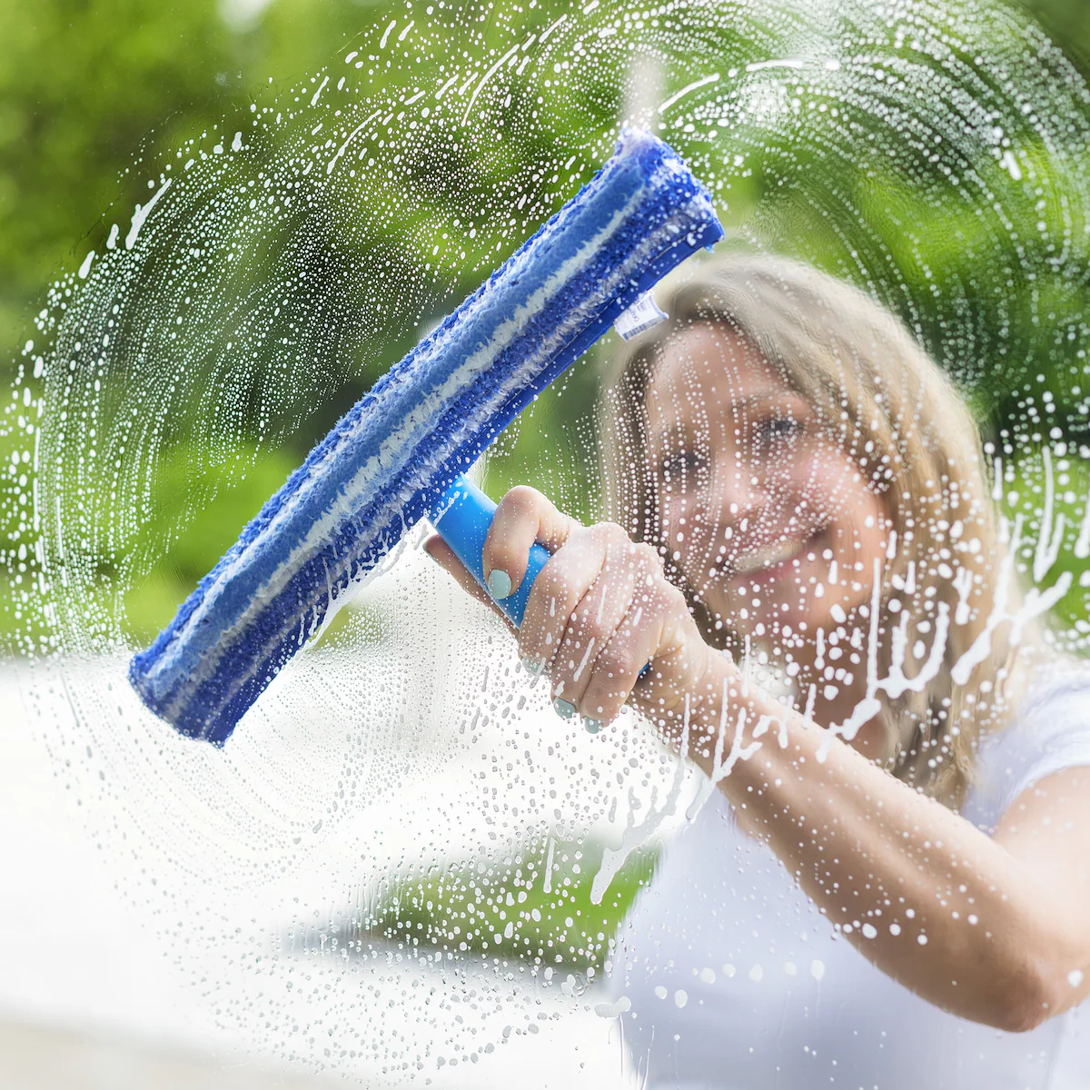 DAS BLAUE WUNDER - Ersatzbezüge für  Fensterreiniger 