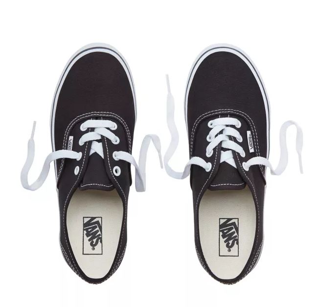 Vans UY Authentic Black True White 13.5 US