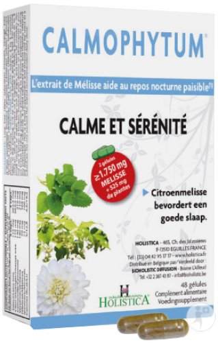 Holistica Calmophytum Calme Et Sérénité 48 Gélules