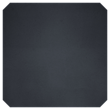 Betonpoer met plaat antraciet 15 x 15 x 58 cm