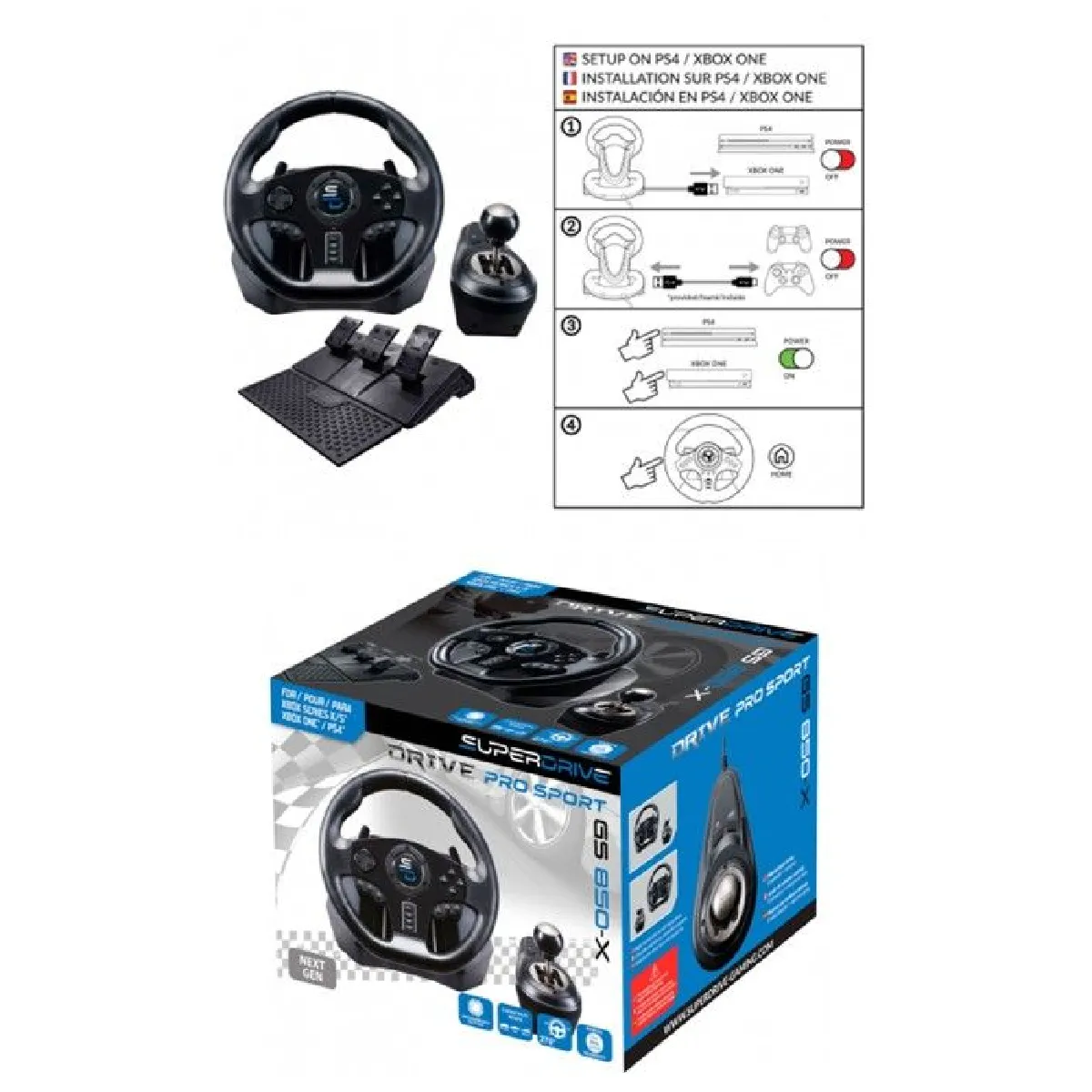Subsonic Casque Gamer SPIRIT OF Gamer