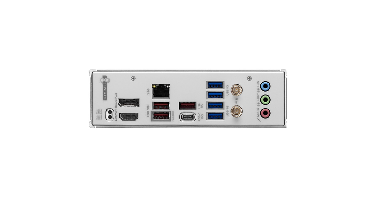 MSIB850 GAMING PLUS WIFI6E socket AM5 moederbord  (RAID, 2.5Gb-LAN, Wi-Fi 6E, BT, Sound, ATX)