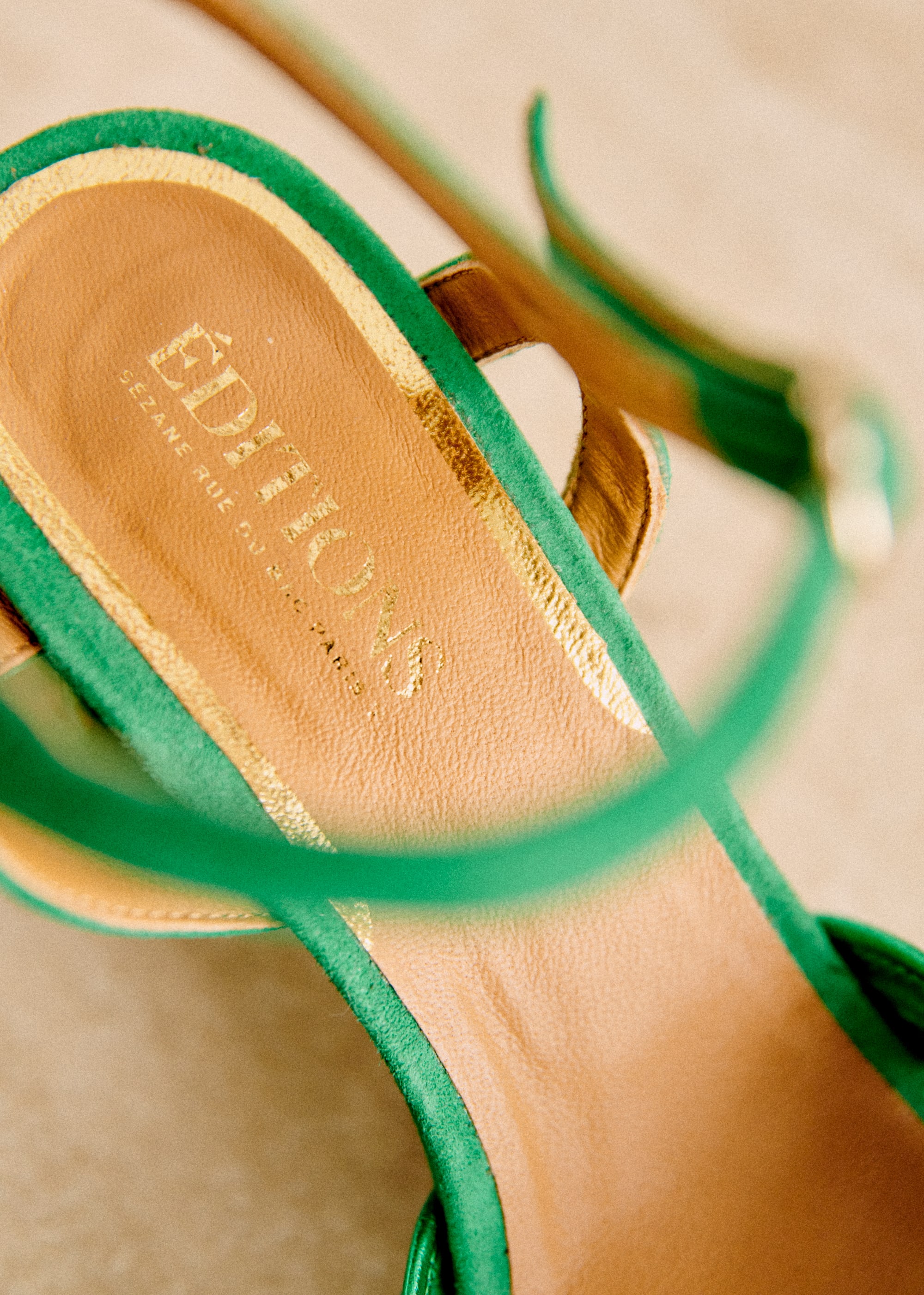 Sandales Joanna - Vert - SOULIERS/SOULIERS Sandales 5906209