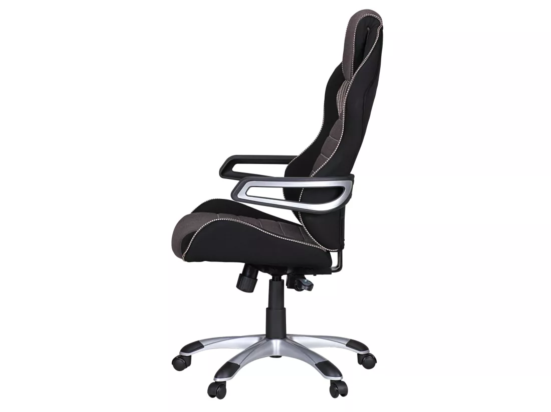 Chaise de Bureau Tissu Fauteuil Ergonomique Siège Pivotante Gaming 120kg