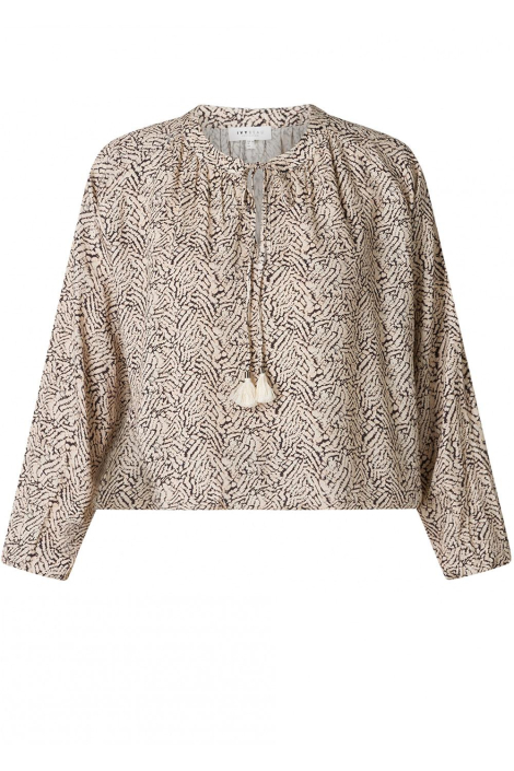 Ivy Beau beige dames blouse