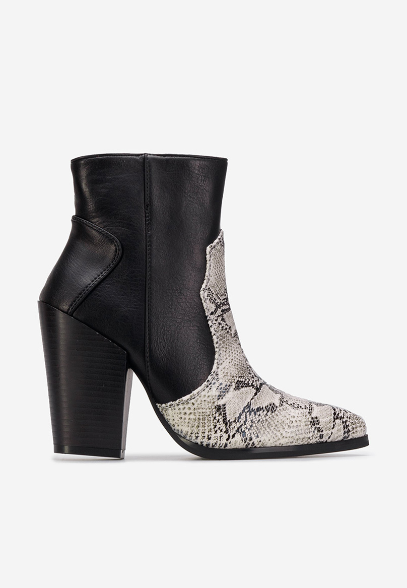 Bottines western femme beige Hollie
