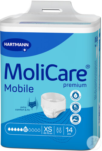 Hartmann MoliCare Premium Mobile Pants 6G XS 14 Pièces
