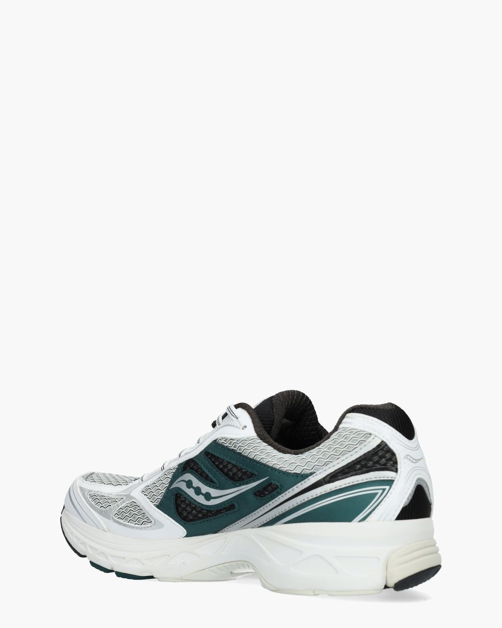 Saucony ProGrid Guide 7 Wit/Groen Herensneakers
