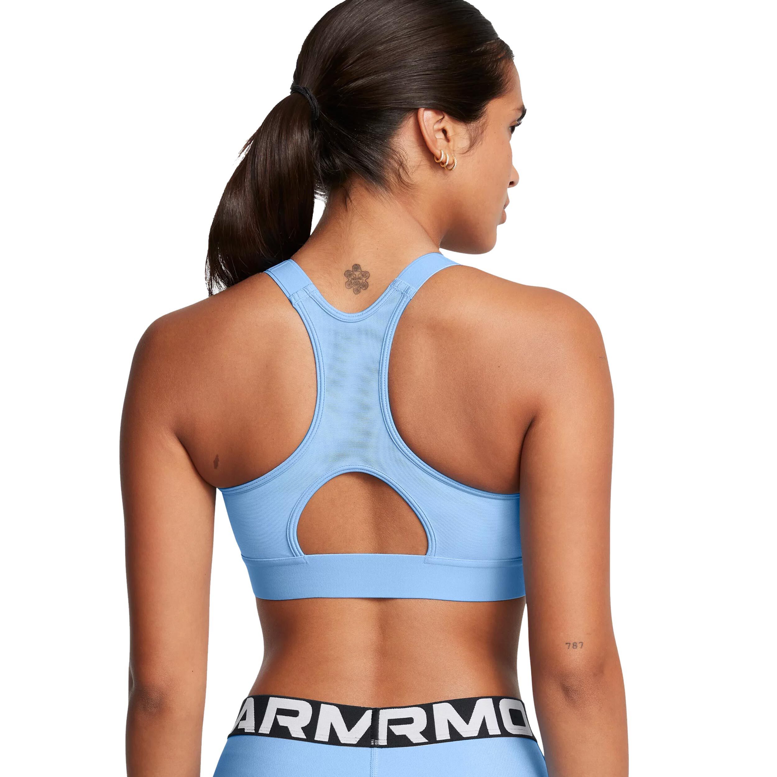 Under Armour HeatGear High Soutien-gorge Sport Femmes - Bleu