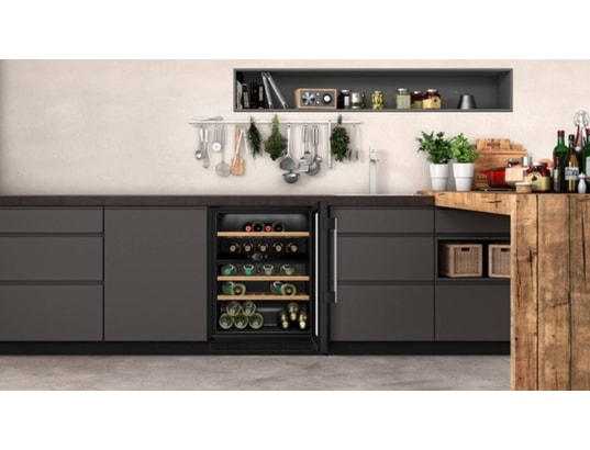 NEFF - Cave à vin encastrable de service KU9213HG0 N70, double zone, 44 bouteilles