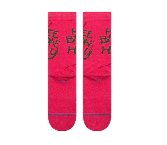 Stance Happee Crew Pink M