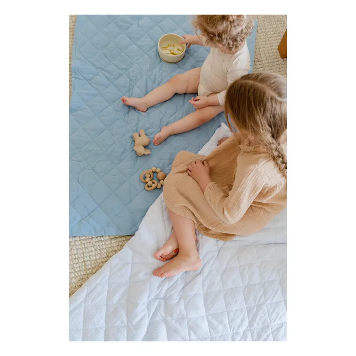 Soft Spot Couverture matelassée en coton bio 90x110 cm | Blue Pea