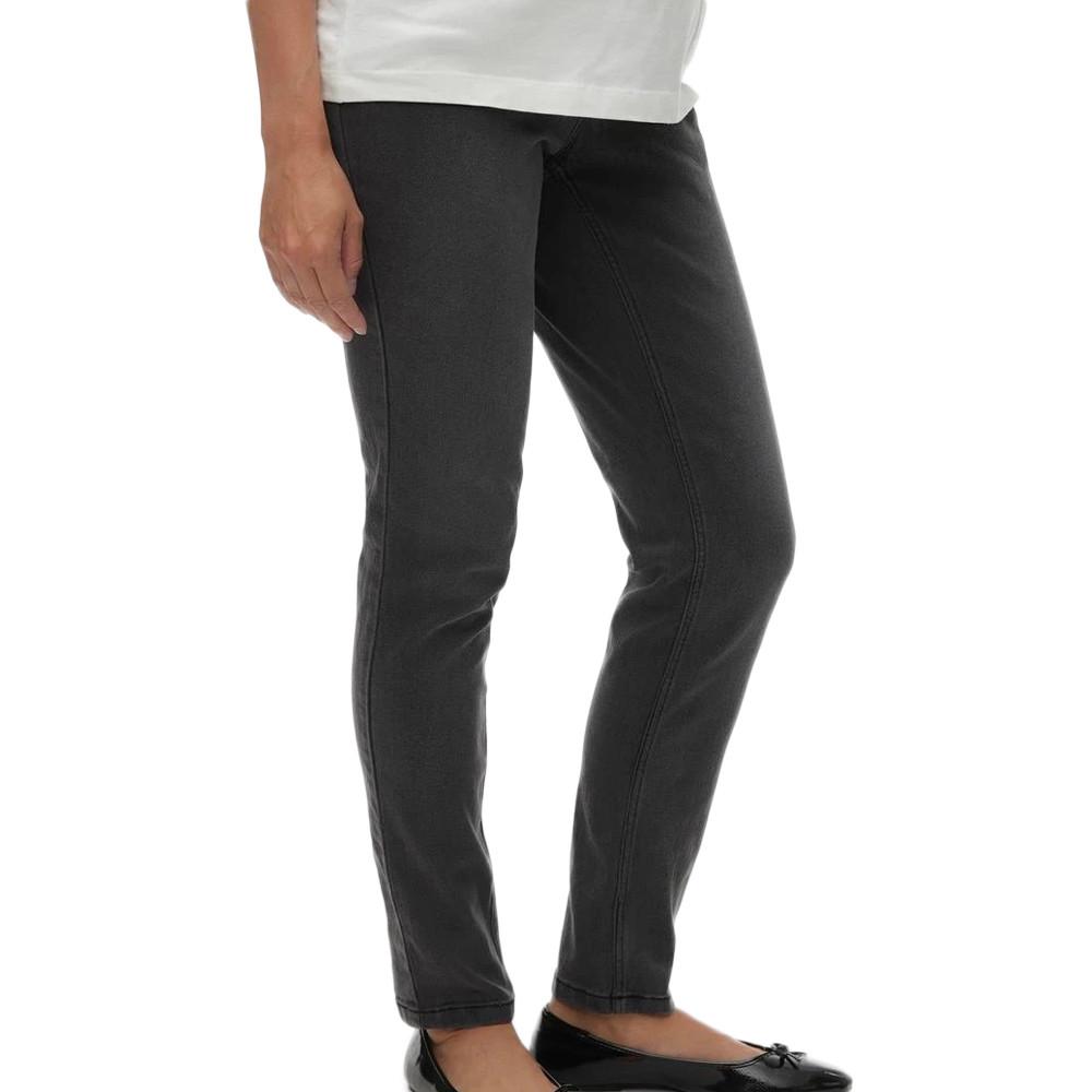 Mamalicious Jeggings de Grossesse Gris Femme Mamalicious Newamy