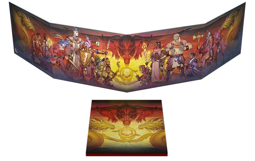 Sichtschirm D&D 2024 Dungeon Master's Screen -EN-Spieltrenner für Dungeons & Dragons