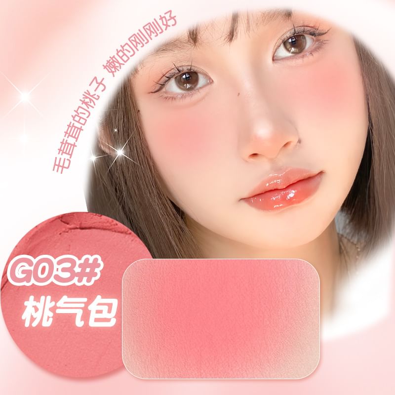 GOGO TALES - Zachte poederblushcrème - 4 kleuren
