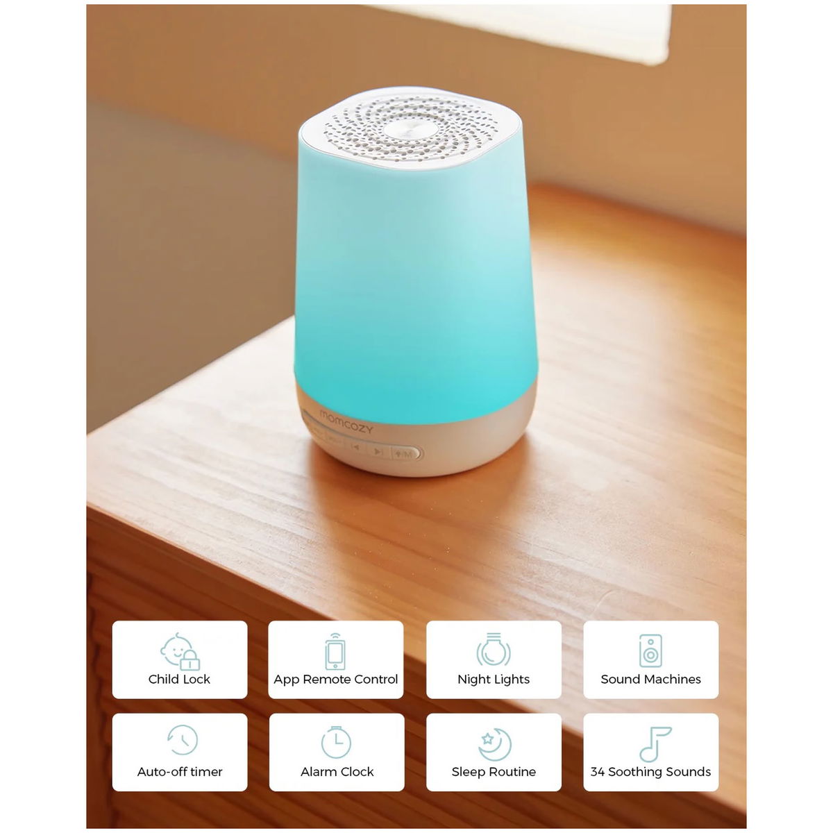 MomcozyMomcozy   Intelligente Baby Soundmaschine