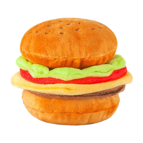 P.L.A.Y. Pet American Classic Pluche - Hamburger