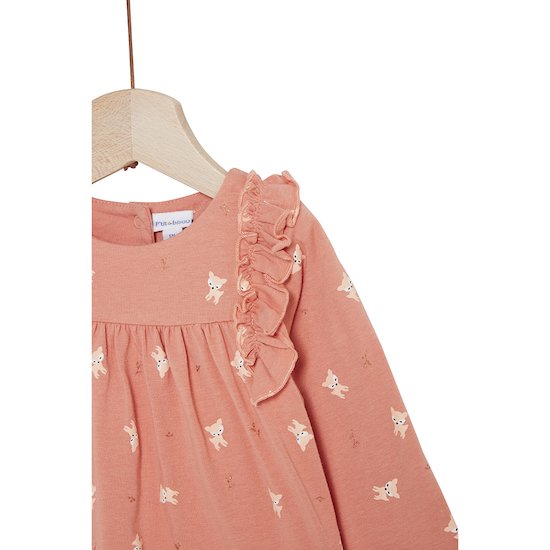 Petit Cocon Mignon Combi-robe longue   Biche        de               P'tit bisou