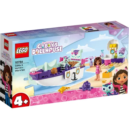 LEGO® Gabby's Dollhouse 10786 Meerkätzchens Schiff und Spa