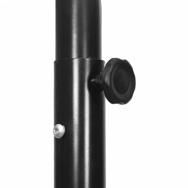 vidaXL Basketballstativ svart 282-352 cm polyeten