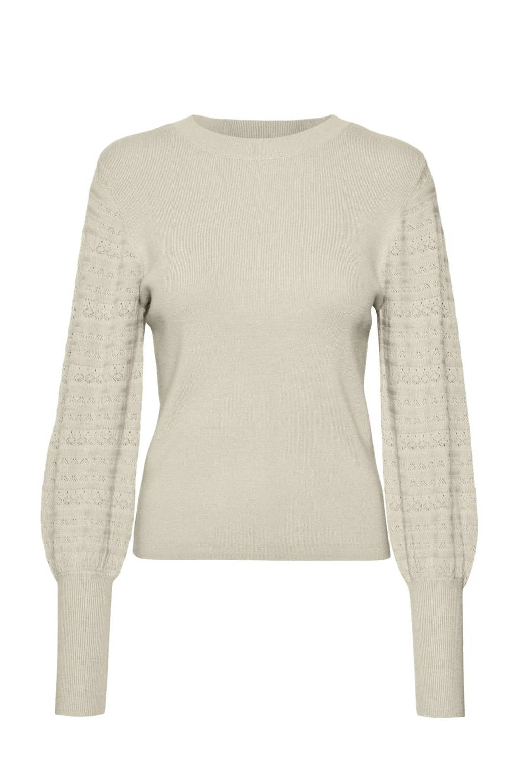 VERO MODA MATERNITY gebreide trui ecru