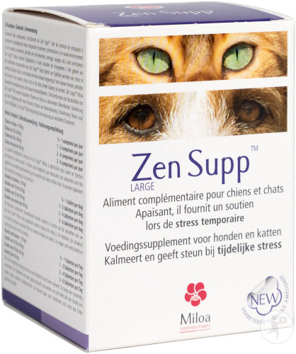 Miloa Zen Supp Large Chiens Et Chats 60 Comprimés