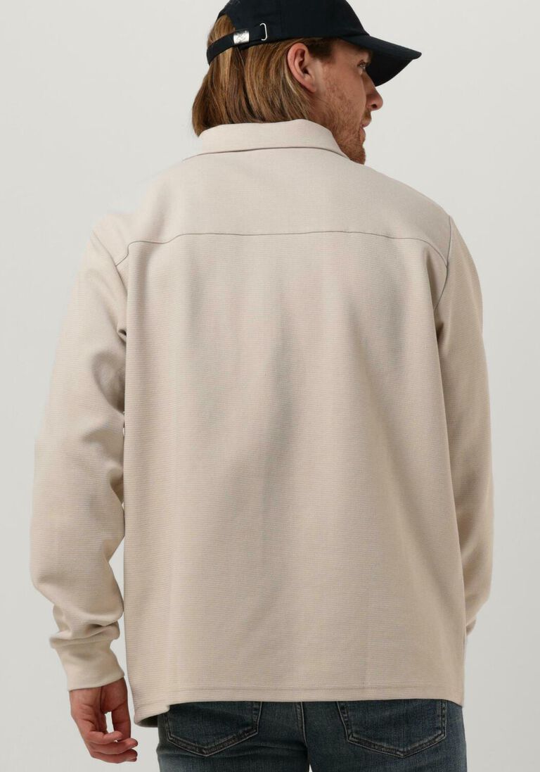 LYLE & SCOTT gebroken wit lyle & scott sweater crest textured quarter zip
