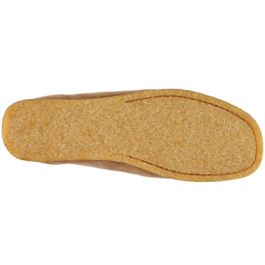 KOALA BEIGE CAMEL-Mocassin en cuir pour homme