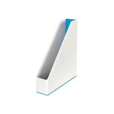 Leitz WOW - Porte-revues blanc/bleu