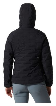 Doudoune Mountain Hardwear Stretch Down Hooded Noir Femme
