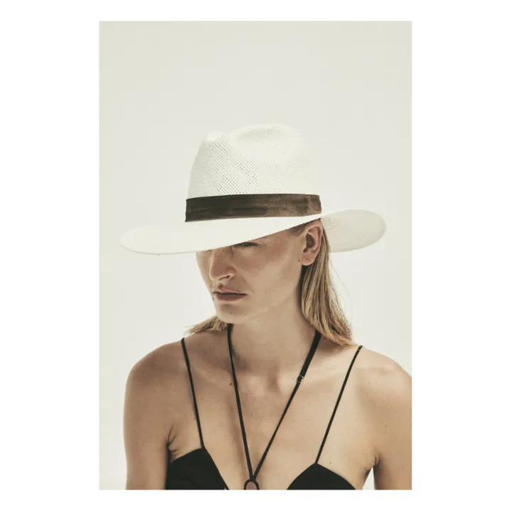 Janessa Leone Chapeau Marcell | Ecru