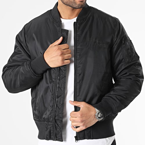 Veste Bomber Wave Noir Noir