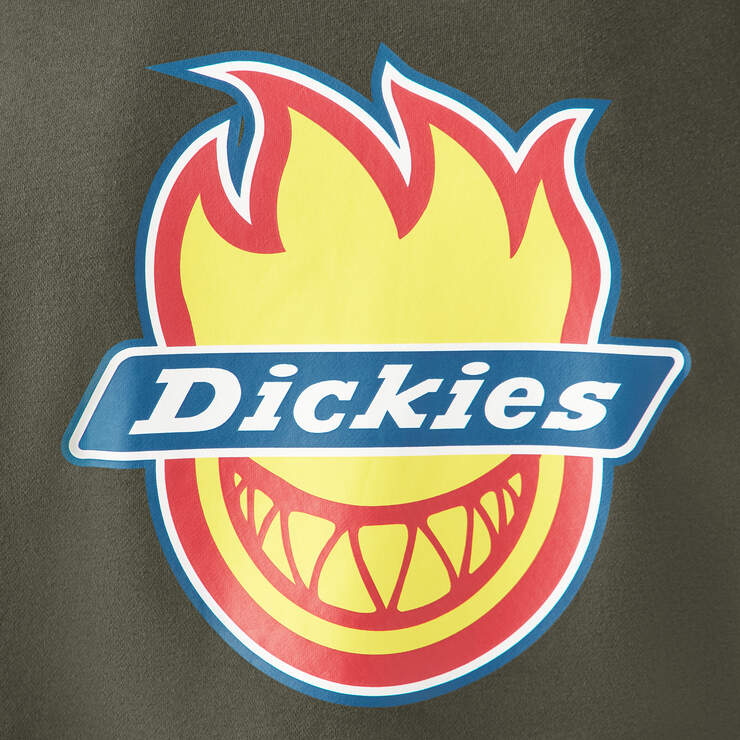Dickies DKS X Spitfire Hoodie Olive Green