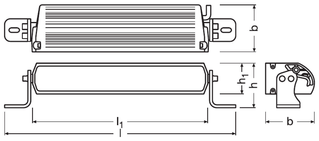 Osram LEDriving LIGHTBAR FX250-CB GEN 2 Zusatzscheinwerfer