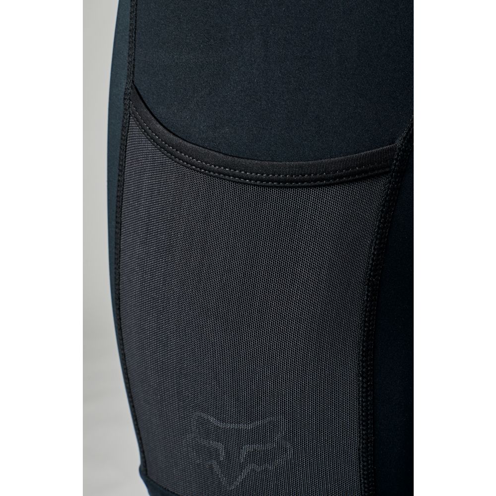 FOX Flexair Bib Shorts m, seler, indlæg med lomme til kvinder Sort