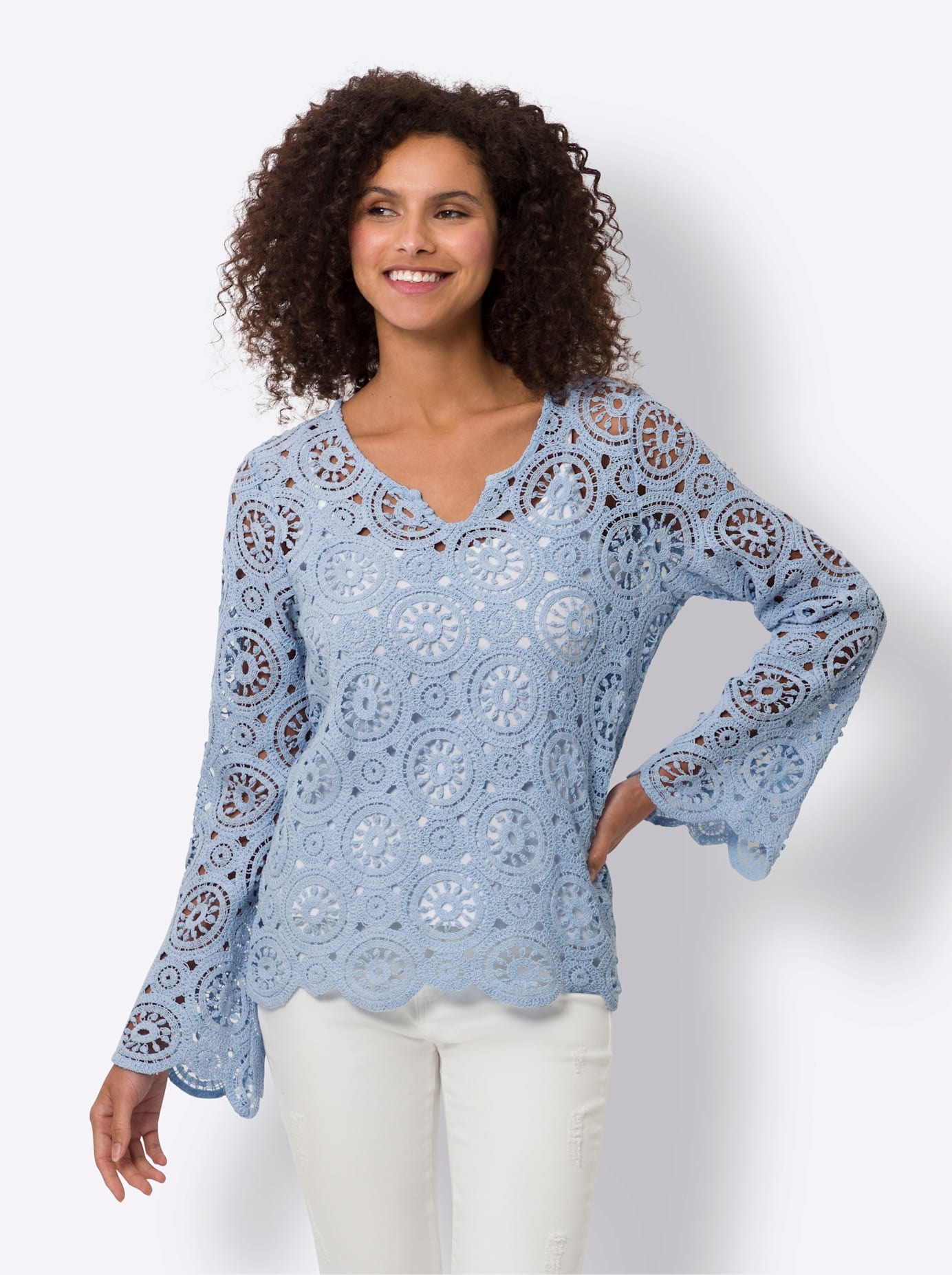 heine Spitzenshirt »Shirt«, 1 Stk.
