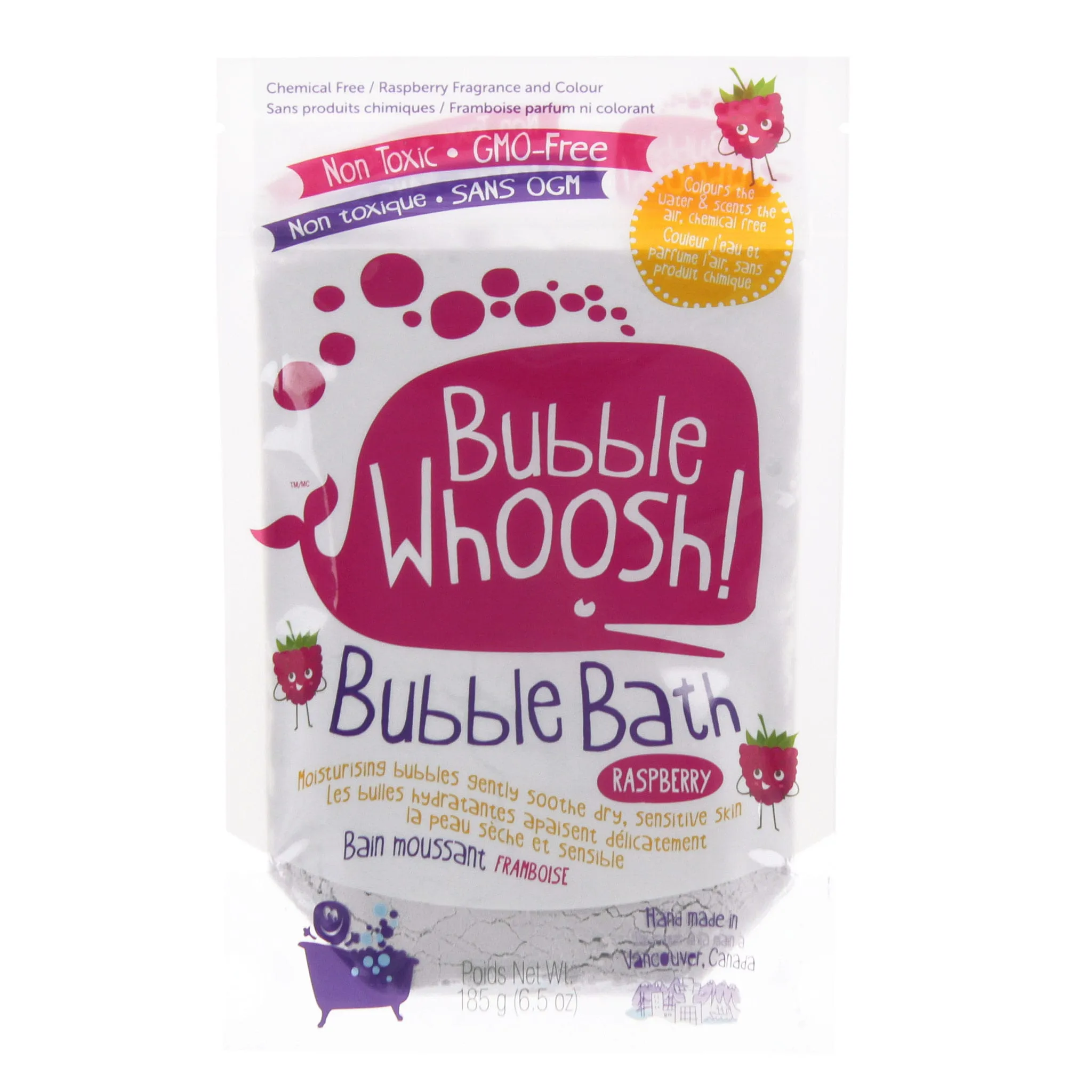 Loot Poudre de Bain Moussante Bubble Whoosh - Framboise