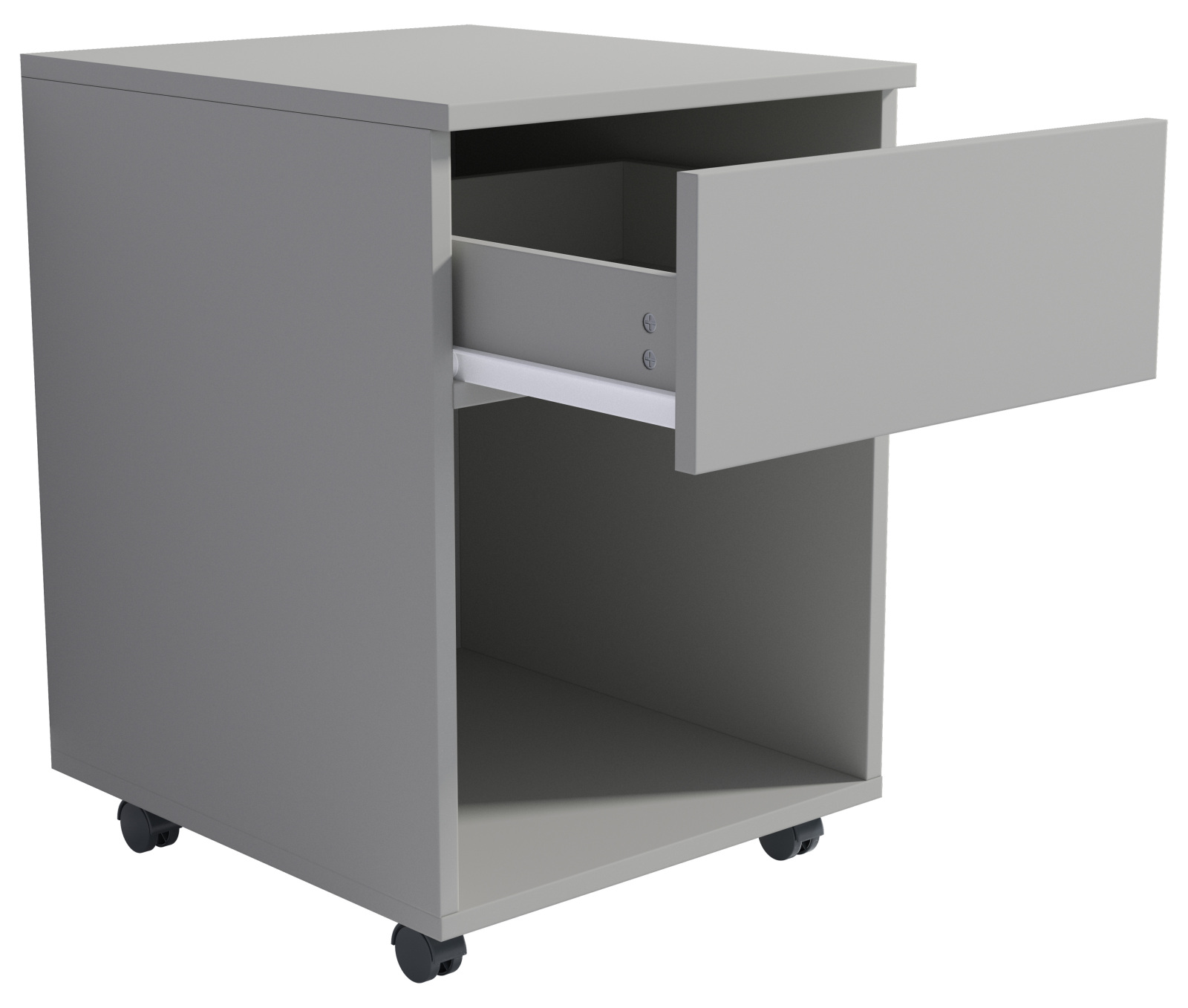 Rollcontainer DALOSA - grau - Schubkasten - 39x45 cm