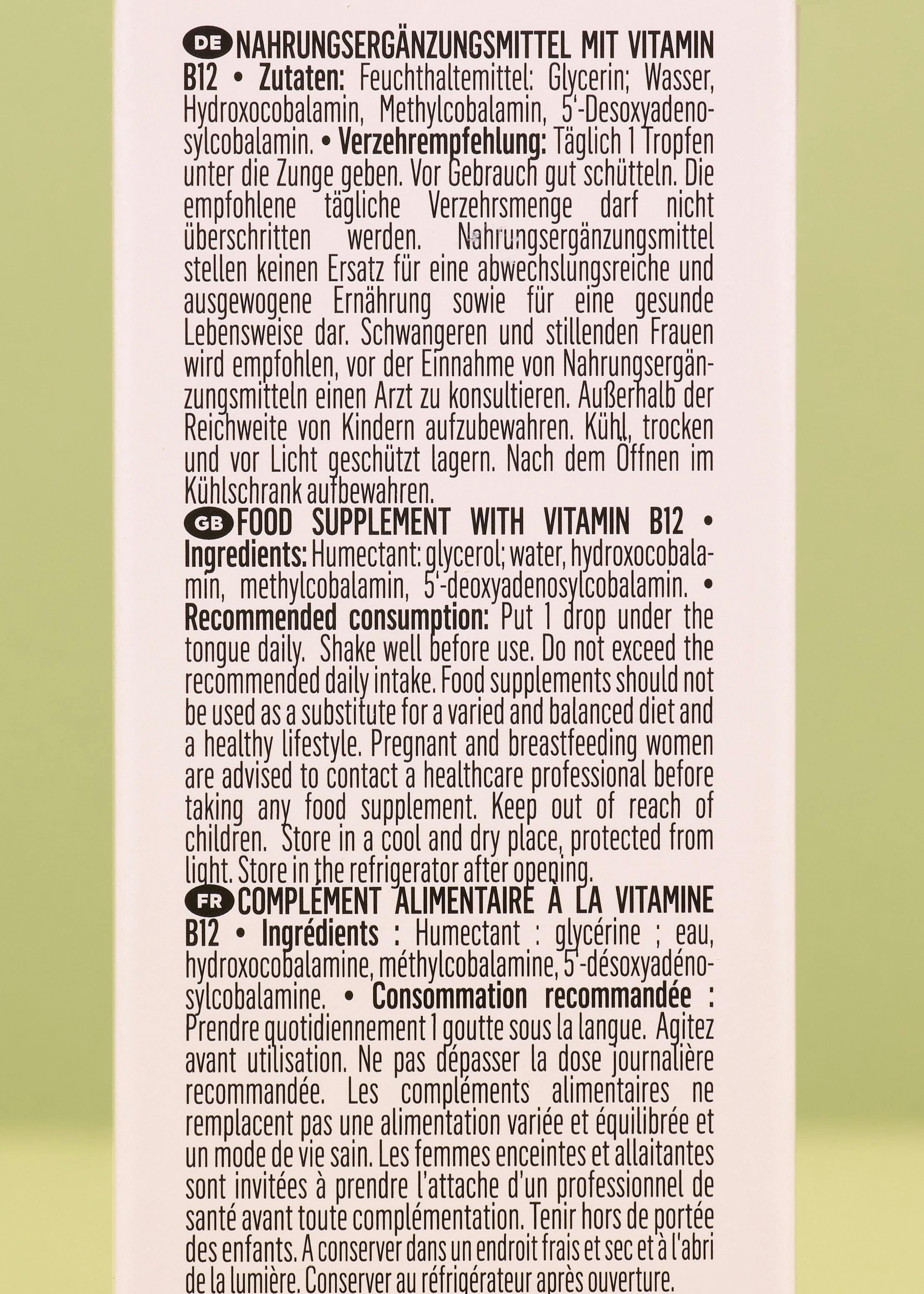 Vitamin B12 MHA-Komplex Tropfen 50 ml