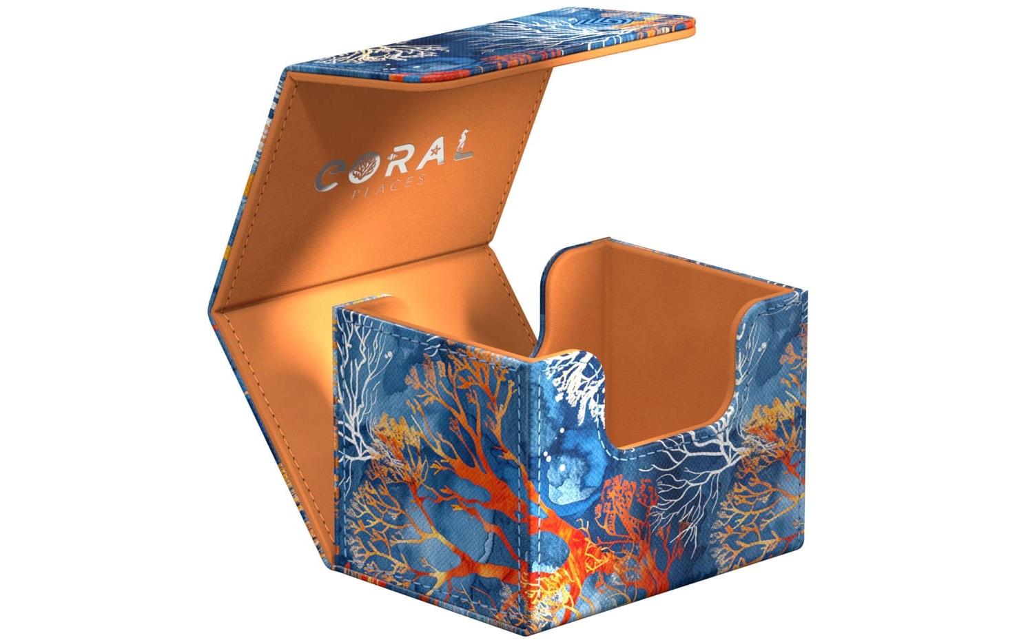 Kartenbox Sidewinder 100+ 2025 Exclusive Fiery ReefZur Aufbewahrung von Sammelkarten in Standardgrösse