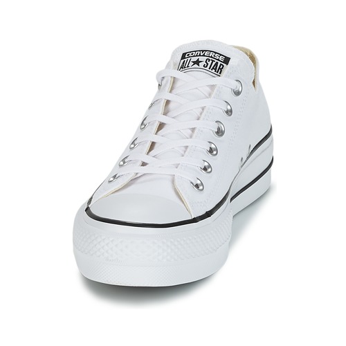 Converse - CHUCK TAYLOR ALL STAR LIFT CANVAS OX - Blanc
